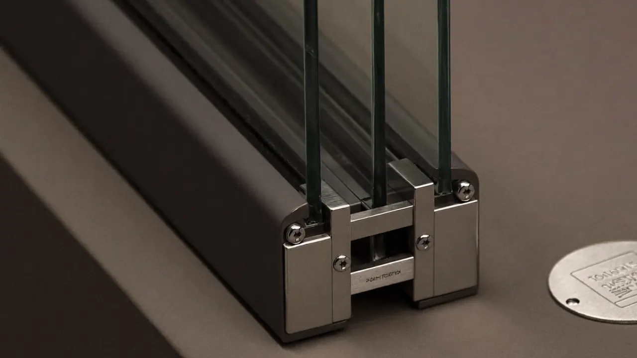 Modern window fitted with a multi-point locking system for improved security